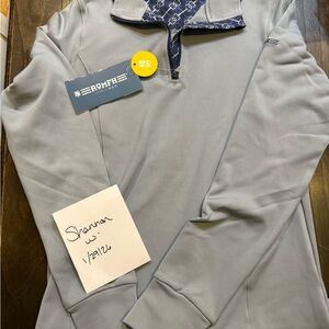 ROMFH blue Quarter-Zip Pullover